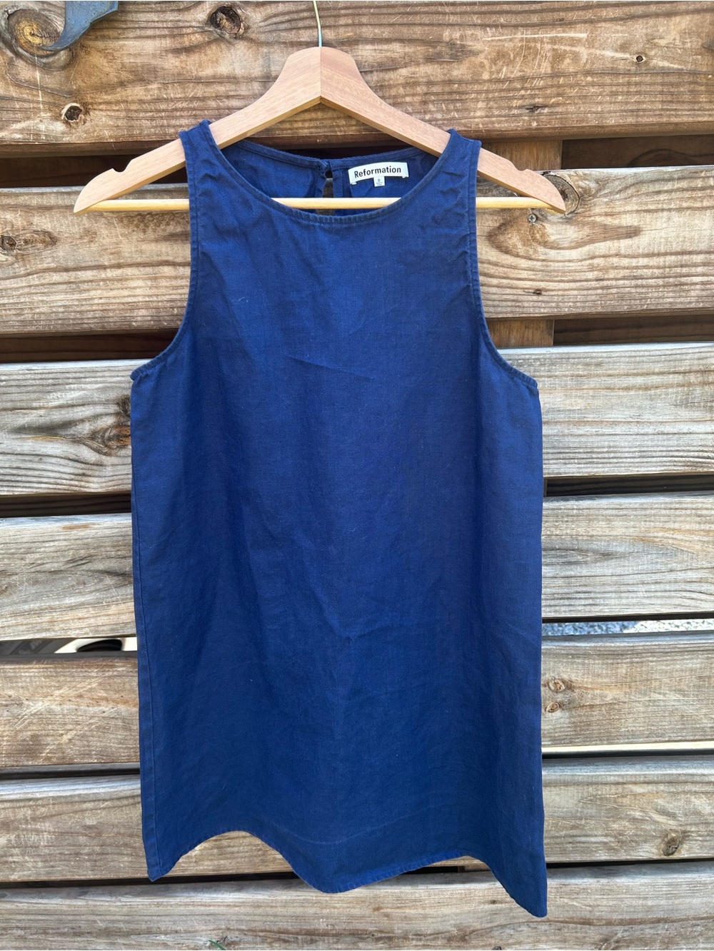 Reformation Jessi Linen Mini Dress - 0 - Picture 3 of 8